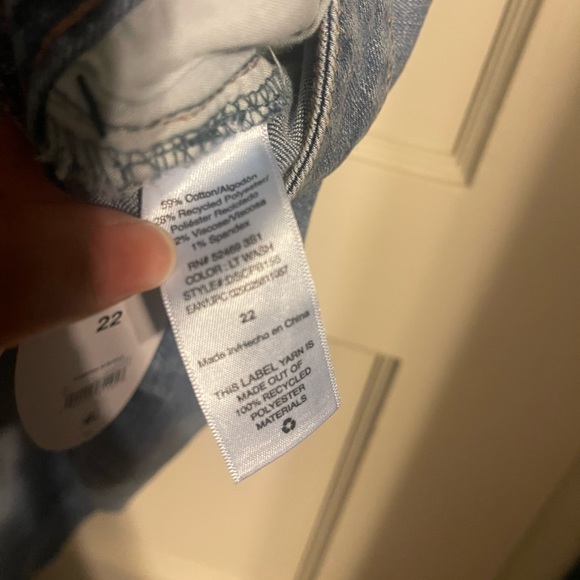 High Rise Slim Boot Jeans NWT size 22 - Picture 4 of 8